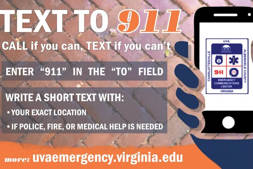 Text to 911 Digital Signage