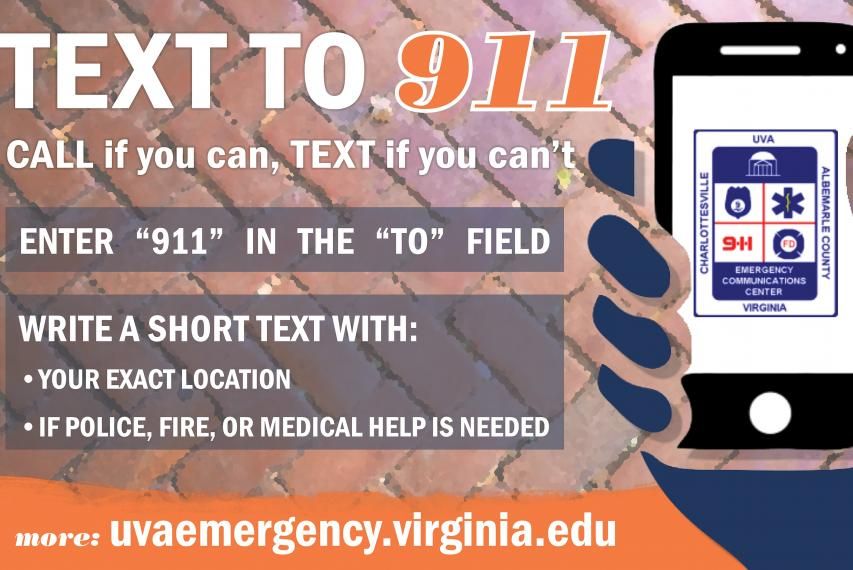 Text to 911 Digital Signage